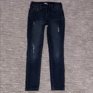 Justice mid-rise jeggings